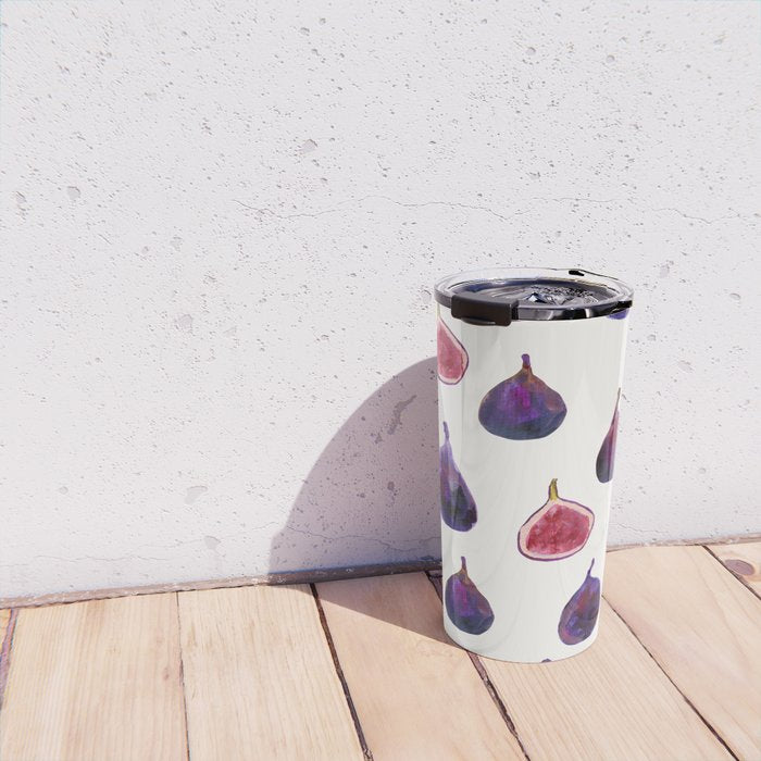 Figs Pattern Travel Mug Gallery Image 4