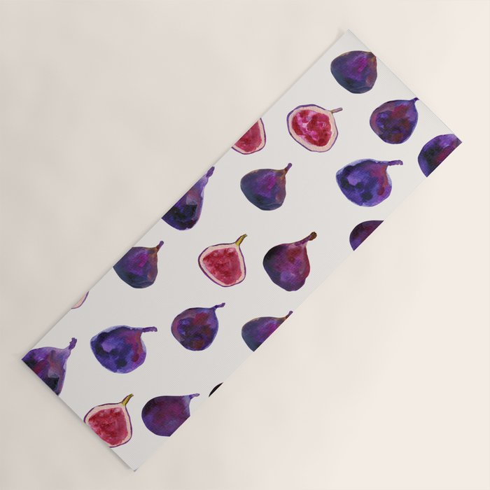 Figs Pattern Yoga Mat Gallery Image 1