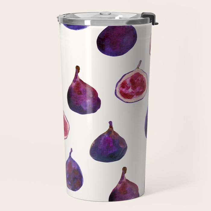 Figs Pattern Travel Mug Gallery Image 2
