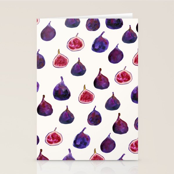 Figs Pattern Stationery Card Gallery Image 2
