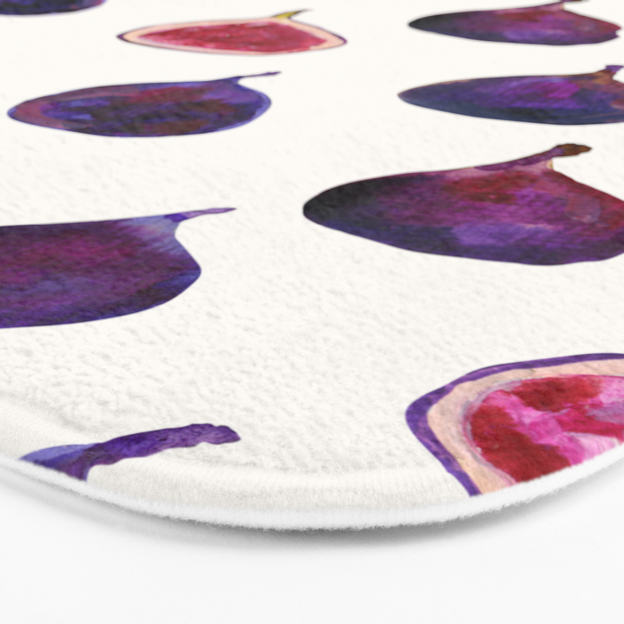 Figs Pattern Bath Mat Gallery Image 3