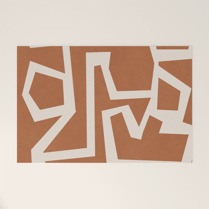 Fragmented Paths 7 Welcome Mat Gallery Image 1