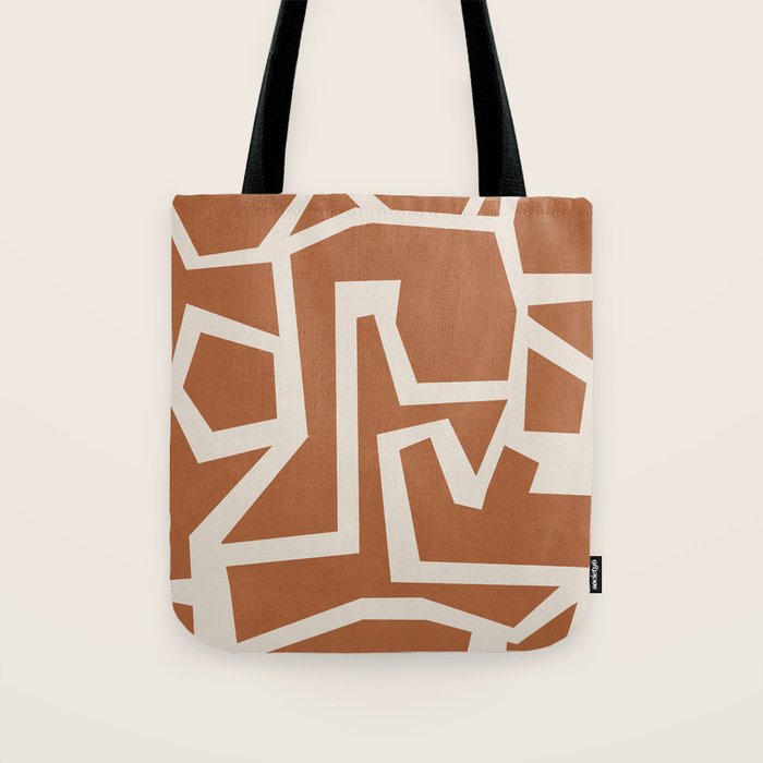 Fragmented Paths 7 Tote Bag Gallery Image 1