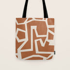 Fragmented Paths 7 Tote Bag Gallery Image 1