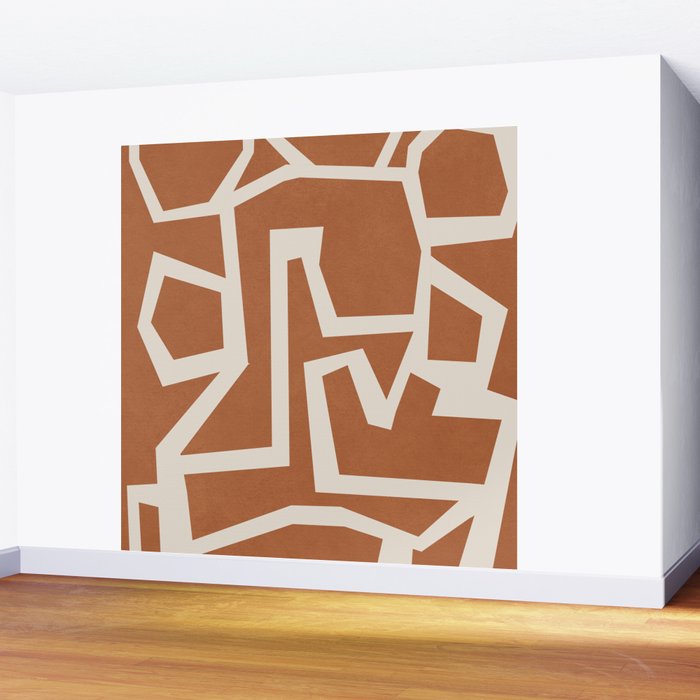 Fragmented Paths 7 Wall Mural Gallery Image 2