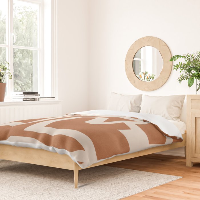 Fragmented Paths 7 Duvet Cover Gallery Image 2