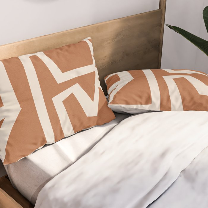 Fragmented Paths 7 Pillow Sham Gallery Image 2