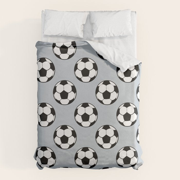 Soccer Balls 1 Duvet Cover