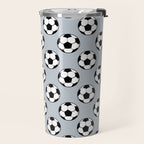 Soccer Balls 1 Travel Mug Gallery Image 2