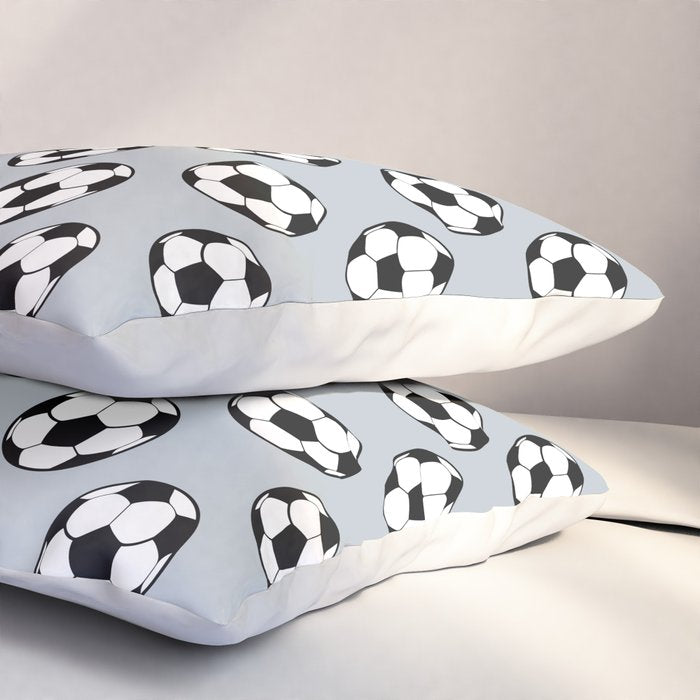 Soccer Balls 1 Pillow Sham Gallery Image 3