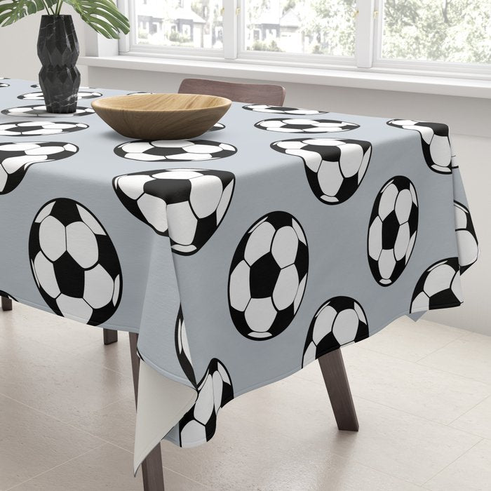 Soccer Balls 1 Tablecloth Gallery Image 3