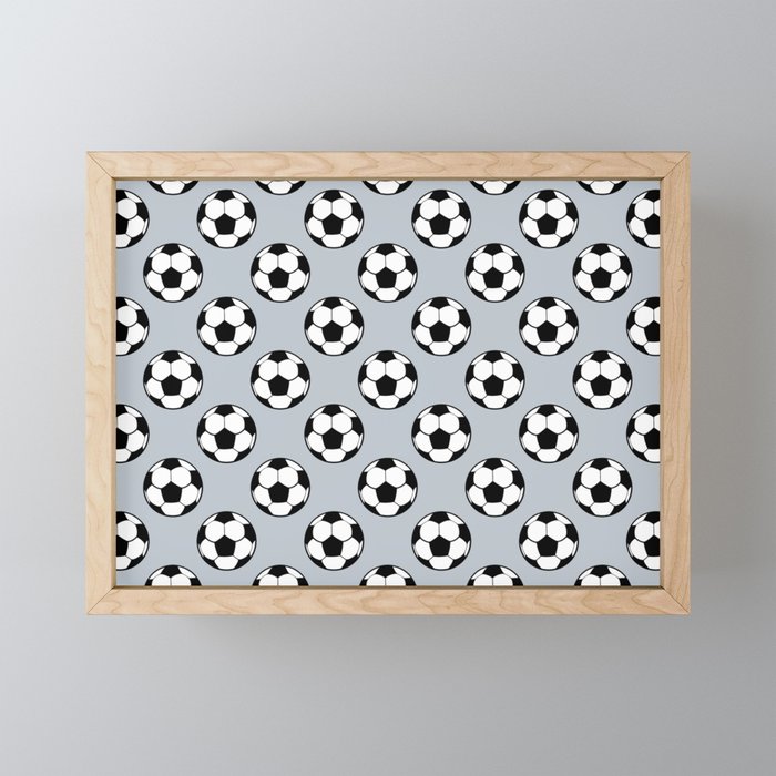 Soccer Balls 1 Mini Art Print