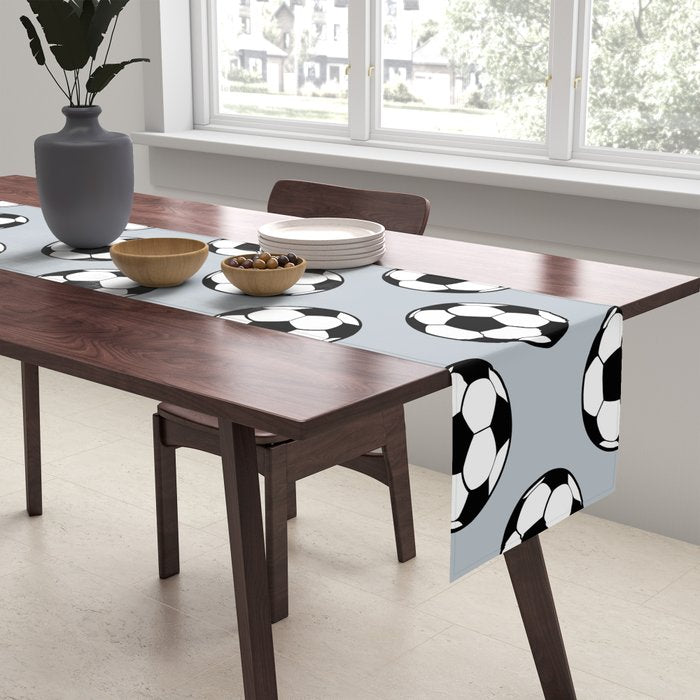 Soccer Balls 1 Table Runner Gallery Image 2