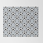 Soccer Balls 1 Throw Blanket Gallery Image 2