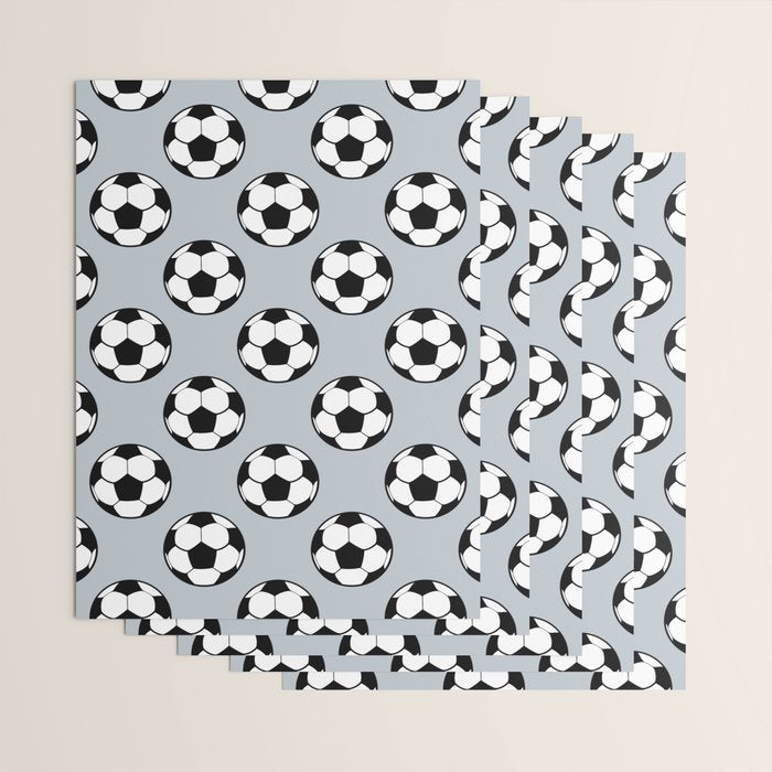 Soccer Balls 1 Wrapping Paper Gallery Image 3