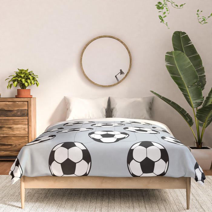 Soccer Balls 1 Comforter Gallery Image 3