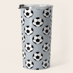 Soccer Balls 1 Travel Mug Gallery Image 3