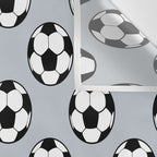 Soccer Balls 1 Wall Tapestry Gallery Image 3