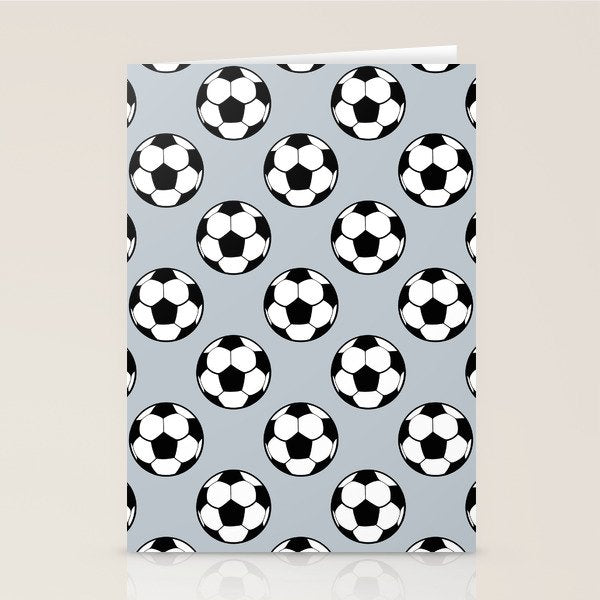 Soccer Balls 1 Stationery Card Gallery Image 1