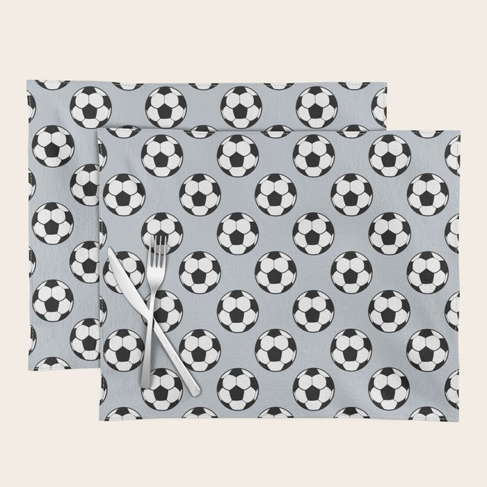 Soccer Balls 1 Placemat Gallery Image 1