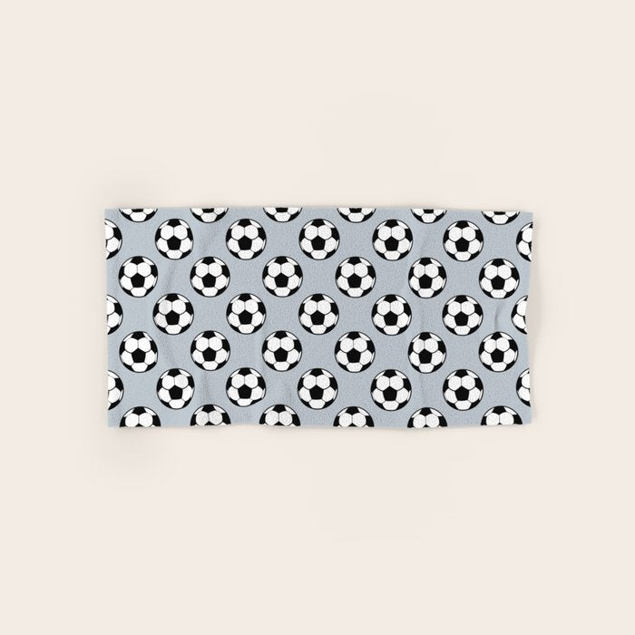 Soccer Balls 1 Bath Towel Gallery Image 1