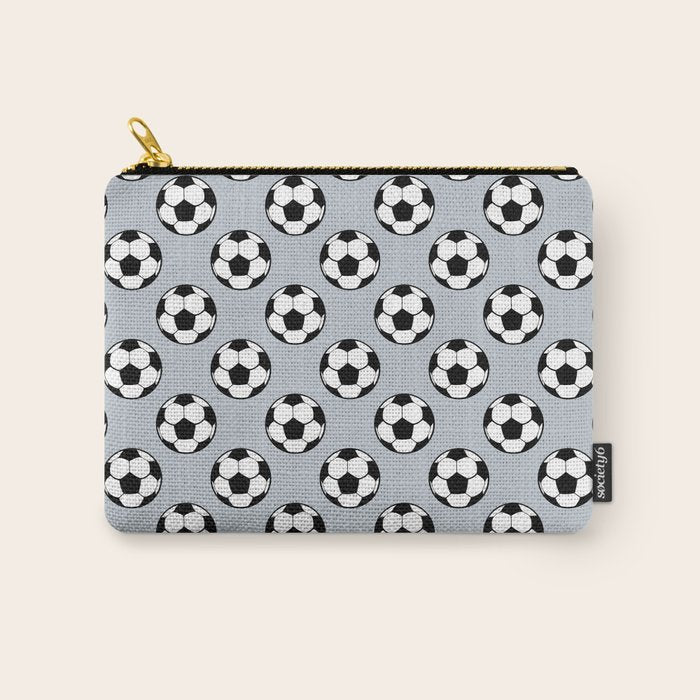 Soccer Balls 1 Carry All Pouch Gallery Image 1