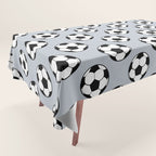 Soccer Balls 1 Tablecloth Gallery Image 1