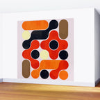 Mid-century geometry no4 Wall Mural Gallery Image 2