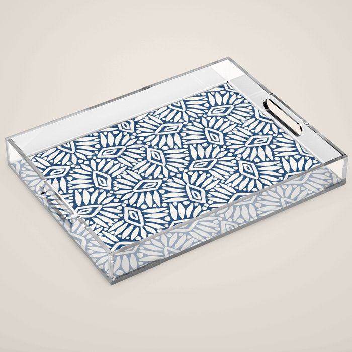 Palm Ogee Acrylic Tray Gallery Image 1