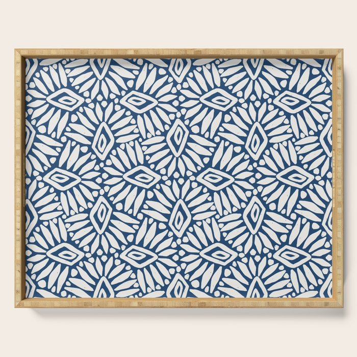Palm Ogee Serving Tray Gallery Image 1