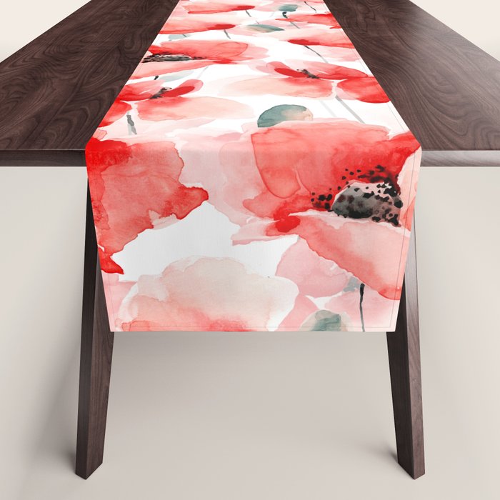 Poppies   Table Runner Gallery Image 1