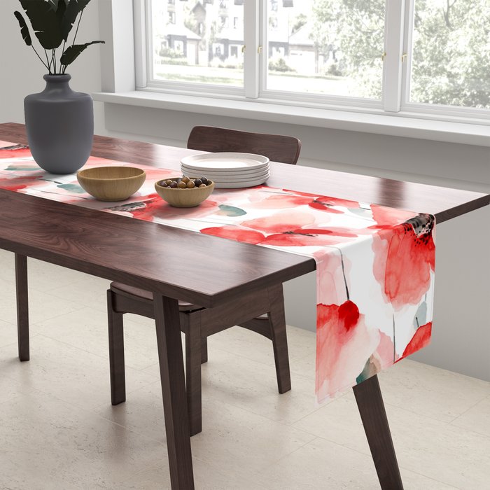 Poppies   Table Runner Gallery Image 2