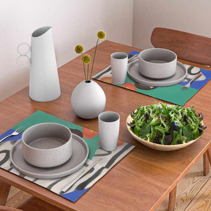 Dance of Colors and Dreams Placemat Gallery Image 2