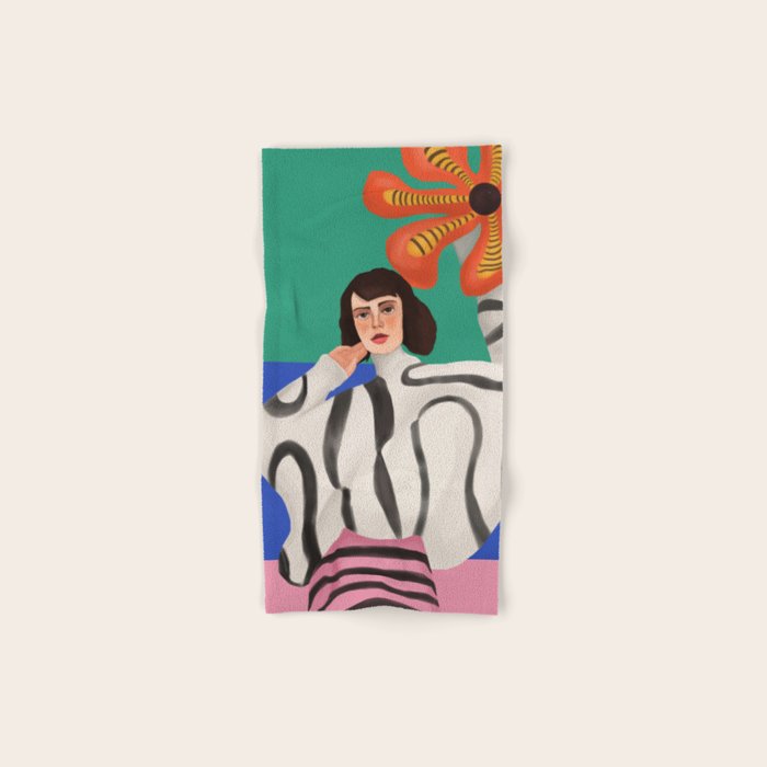 Dance of Colors and Dreams Bath Towel Gallery Image 1