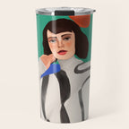Dance of Colors and Dreams Travel Mug Gallery Image 1