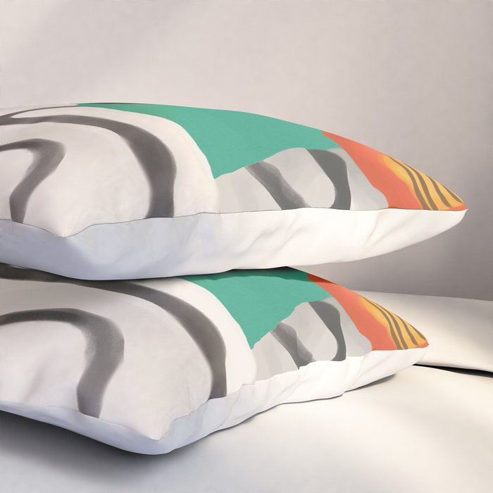 Dance of Colors and Dreams Pillow Sham Gallery Image 3