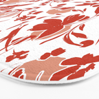 Wild flowering reddish meadow Bath Mat Gallery Image 3