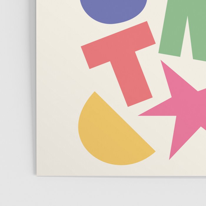 Abstract Merry Christmas Poster Gallery Image 3