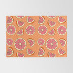 Grapefruit Print Rug Gallery Image 2