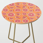 Grapefruit Print Side Table Gallery Image 2
