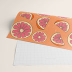 Grapefruit Print Wrapping Paper Gallery Image 2