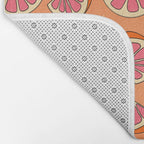 Grapefruit Print Bath Mat Gallery Image 2