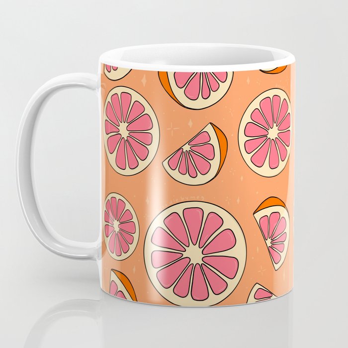 Grapefruit Print Coffee Mug Gallery Image 3