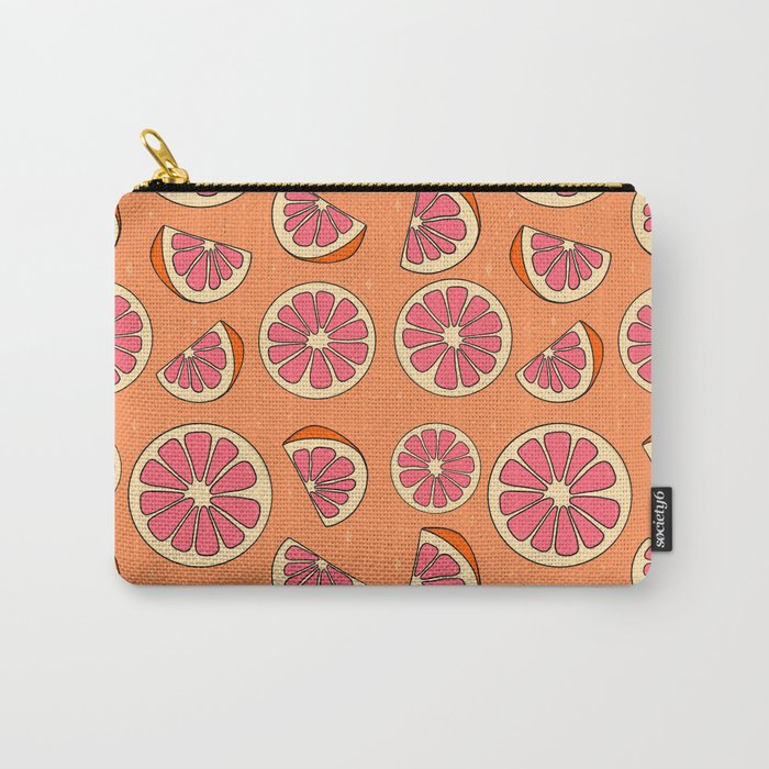 Grapefruit Print Carry All Pouch Gallery Image 1