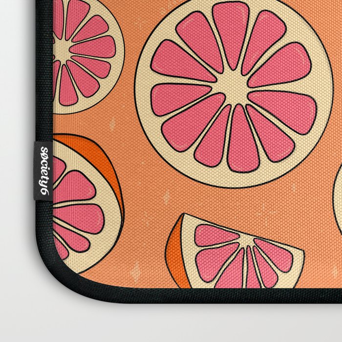 Grapefruit Print Laptop Sleeve Gallery Image 3