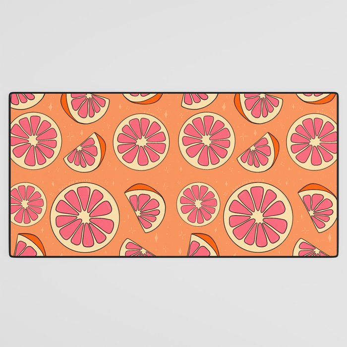 Grapefruit Print Desk Mat Gallery Image 3