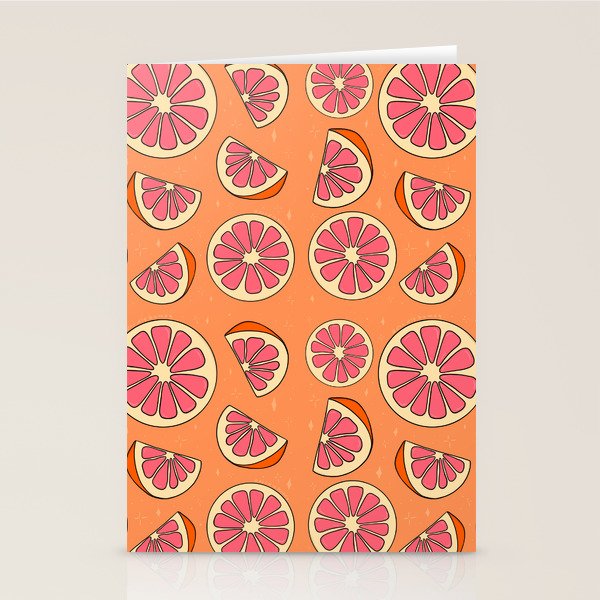 Grapefruit Print Stationery Card Gallery Image 2