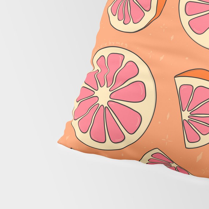 Grapefruit Print Pillow Sham Gallery Image 4