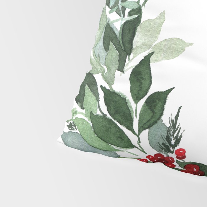Holly Berry Pillow Sham Gallery Image 4