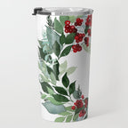 Holly Berry Travel Mug Gallery Image 3